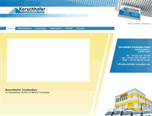 Tablet Screenshot of kerschhofer-trockenbau.com